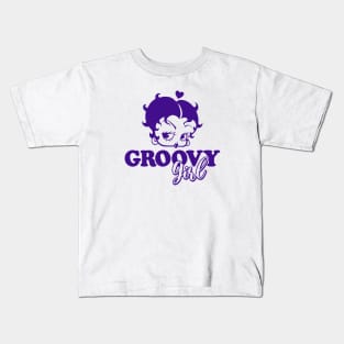 BETTY BOOP - Groovy girl tie dye Kids T-Shirt